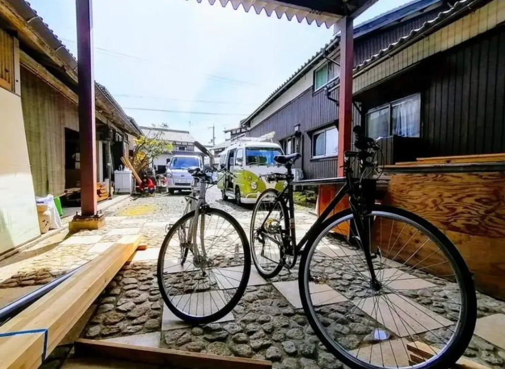 静かに過ごす古民家STAY in 高島 トイレシャワー共用
