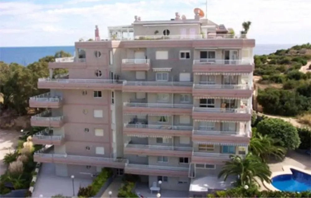 Apartment With 2 Bedrooms in Calpe, With Wonderful sea View, Pool Acce