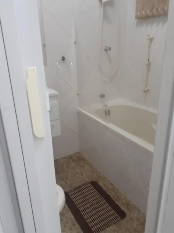Apartamento 1 dormitório, wifi, ponta da praia - Santos