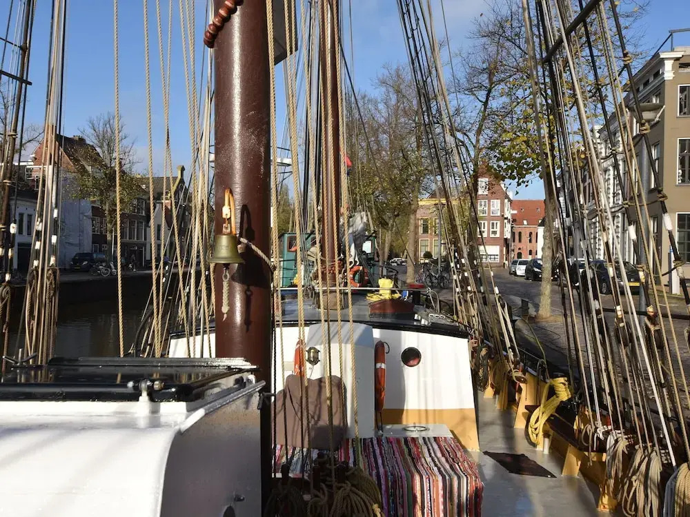 Comfortable Boat in Groningen With Barbecue