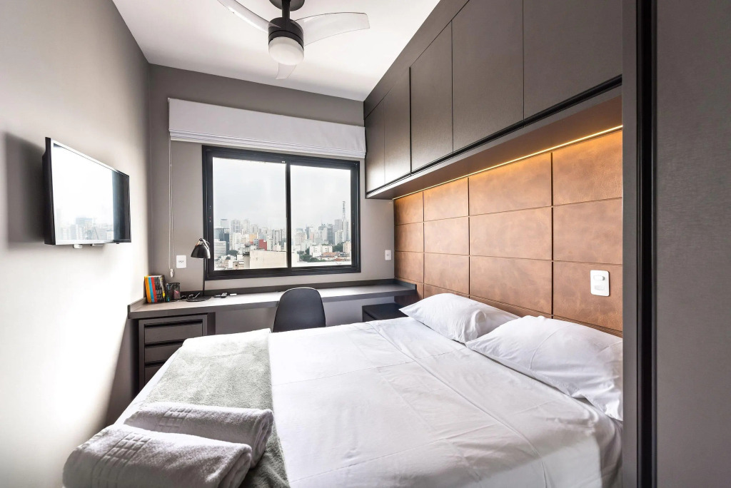 Aa1705 Apto 1 Dorm Luxuoso No Bixiga Completo Impecável
