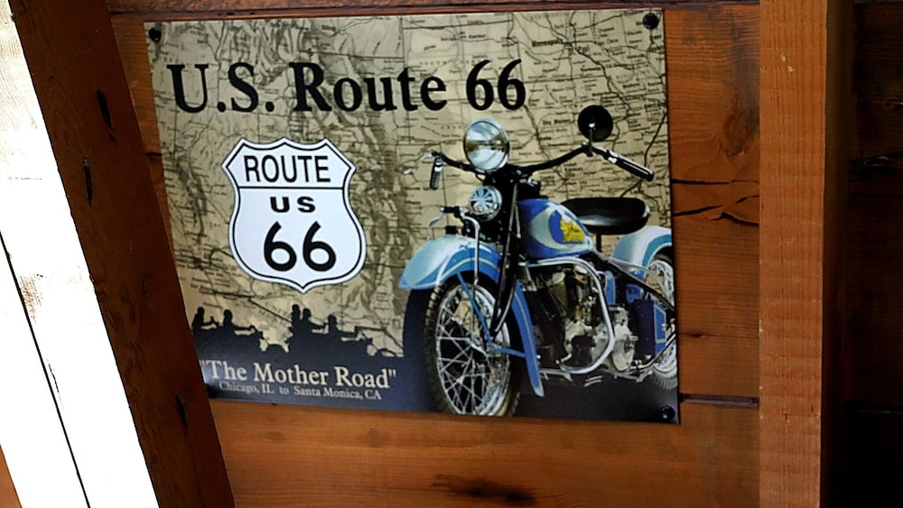 Historic Rail Caboose on Route 66