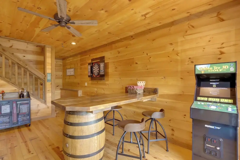 Family Oasis w/ Game Room & 2 Decks in Blue Ridge!
