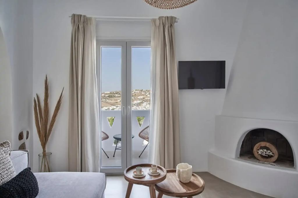 Villa Mykonos Heaven - Sea View & Outdoor Hot Tub