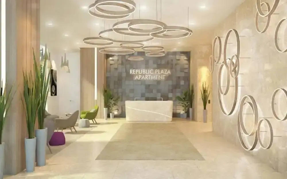Republic Plaza Airpot Tân Sơn Nhất view sân bay
