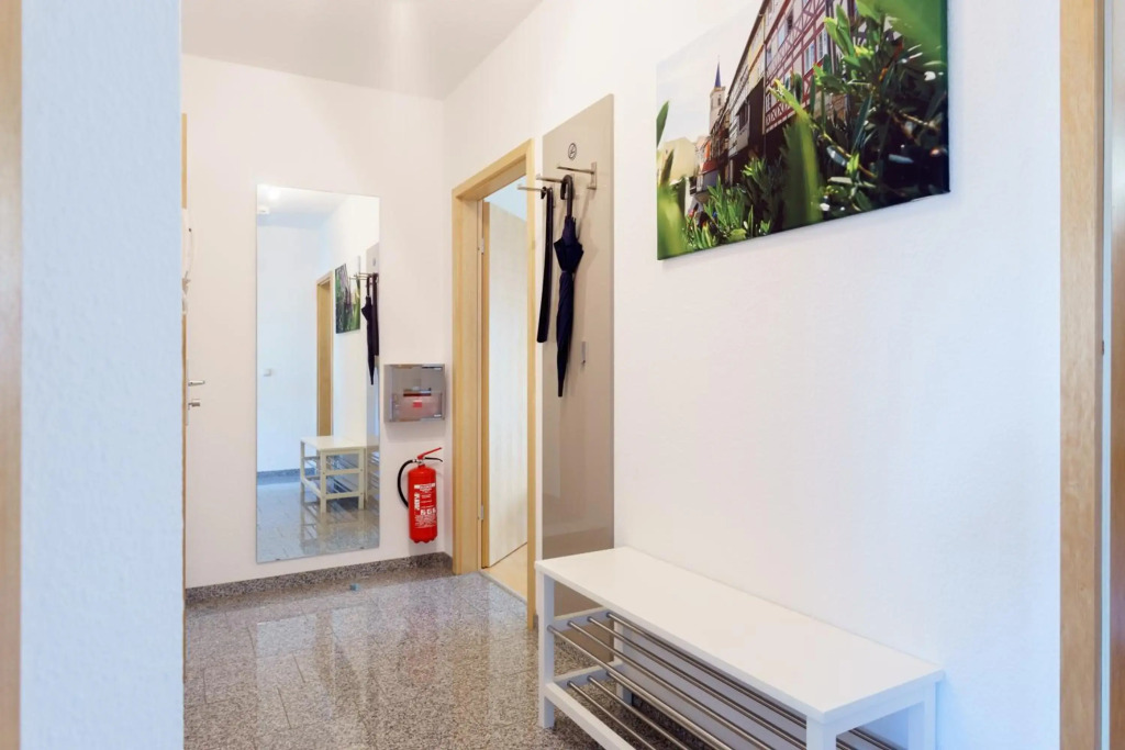 3 Raum-Wohnung mit Blick auf die Zitadelle Petersberg - DIREKT am BUGA-Gelände 2021