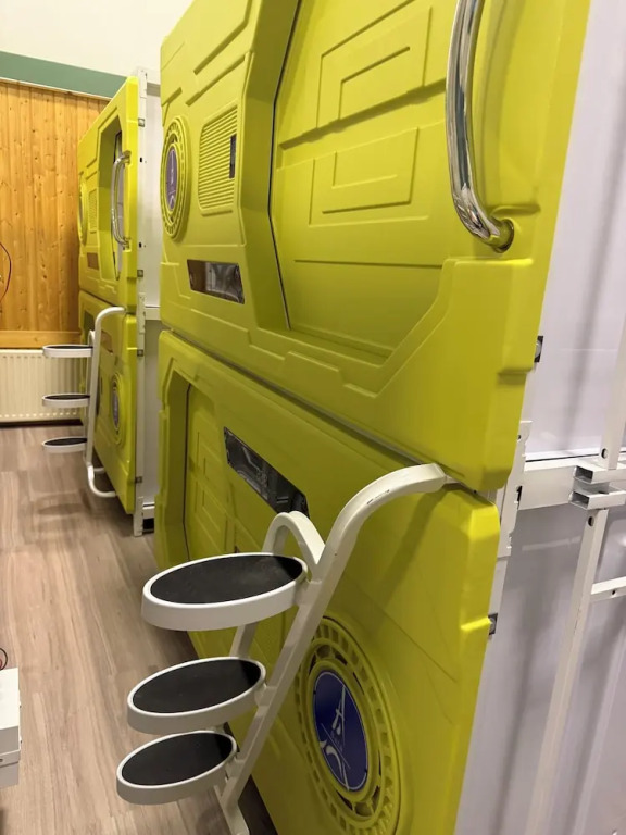 Space capsule Hostel by Welcome Iceland
