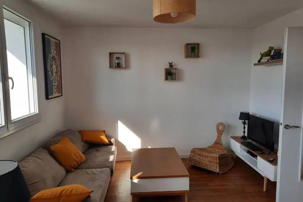 appartement 70m² 3 chambres avec 3 lits 2 places