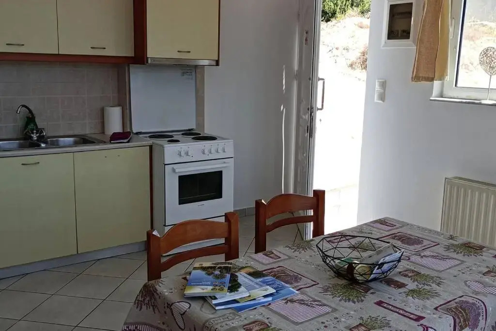 Glass Building Apartment in Sitia