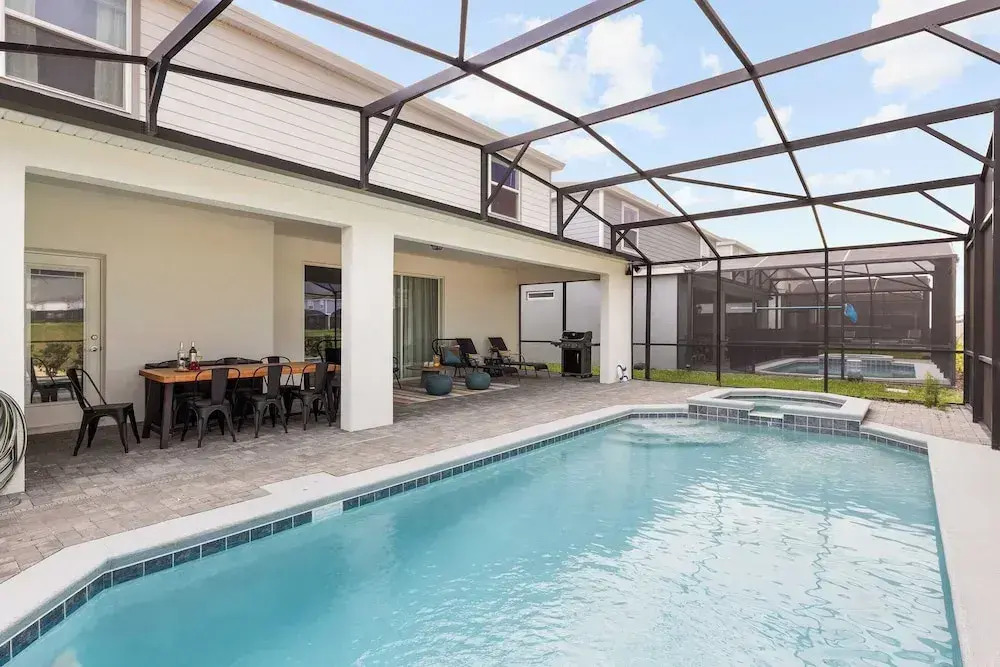Sleeps 26! Resort Home w/ On-site Waterpark, Pool Flamingo Grove by Avantstay