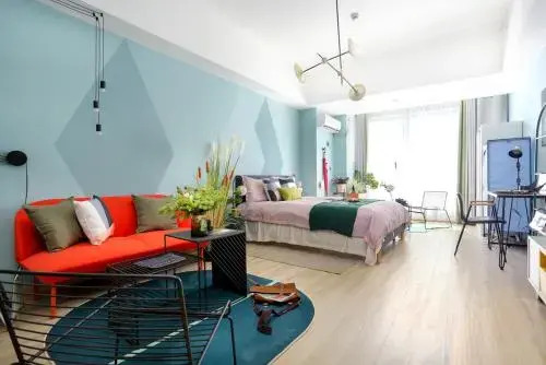 Hefei Binhu New District·Wanda City Subway Station· Locals Apartment 00164200