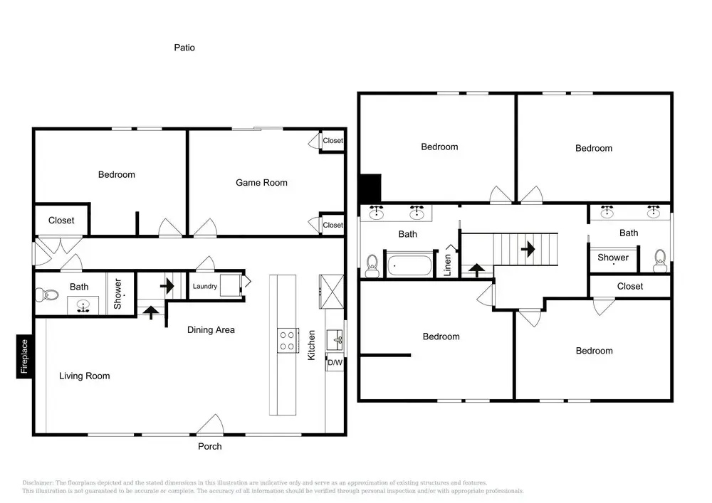Large S. Lake Tahoe  W/ Hot Tub 6 Bedroom Home