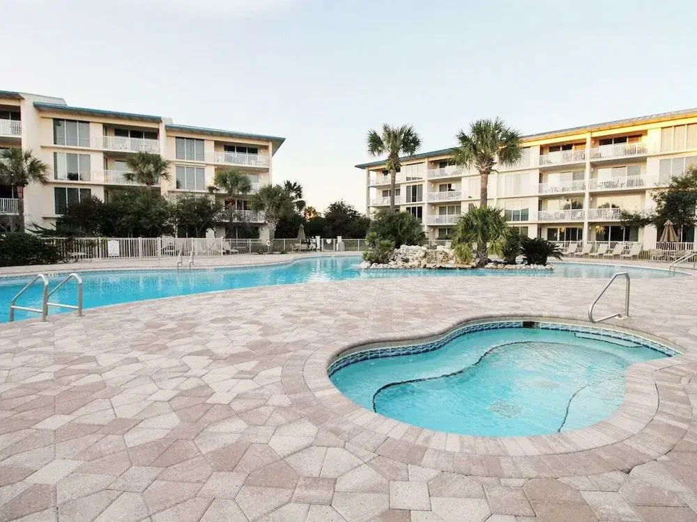 Poolside Rental with Beach Access by RedAwning