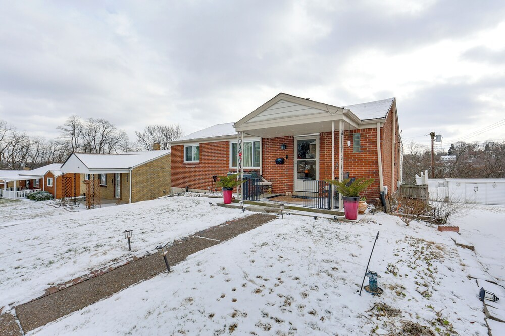 Pet Friendly, Private! Multi-level Brookline Home
