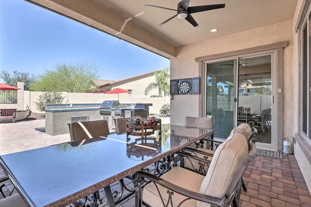Sun-dappled Goodyear Home w/ Hot Tub & Fire Pit