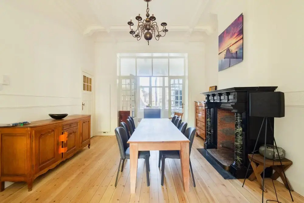Duplex In Art Nouveau House in St Gilles City Center