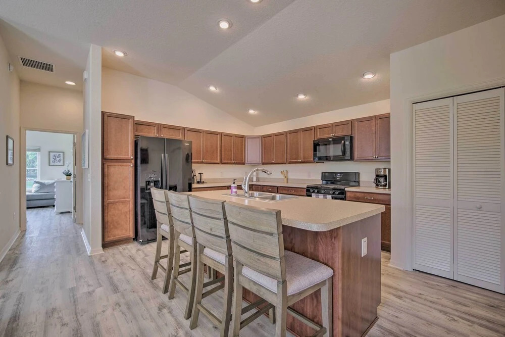 The Villages Retreat with Lanai and Lake Views