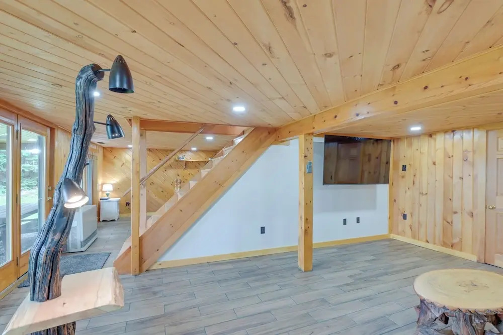 Lakefront Maine Retreat w/ Deck, Dock & Fire Pit!