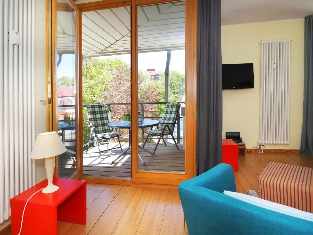Kaiservillen Heringsdorf - Appartement mit 1 Schlafzimmer und Balkon D134