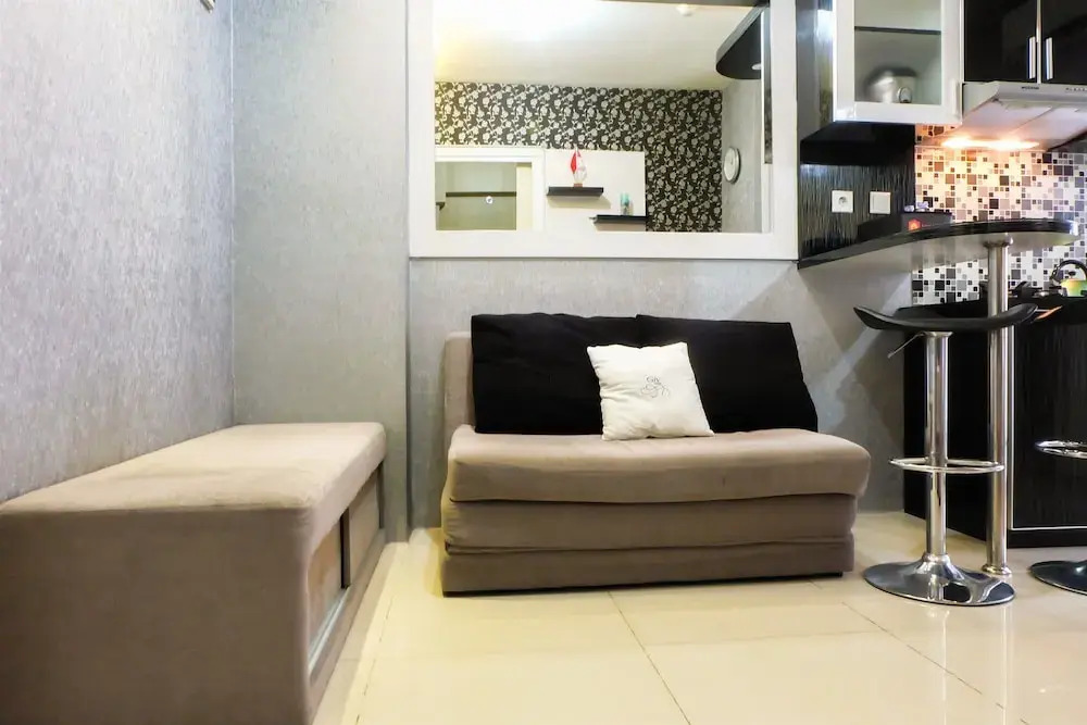 New Furnished with Sofa Bed Green Pramuka Apartment