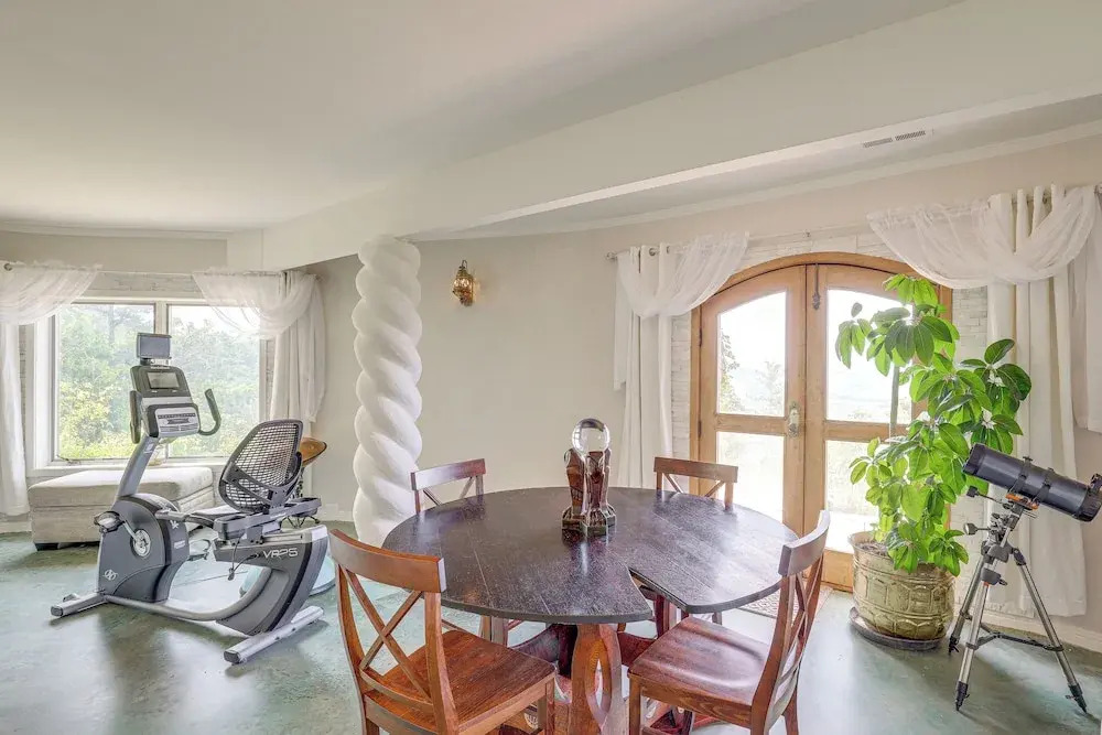 Unique Mountain-view Dome Home in Weaverville