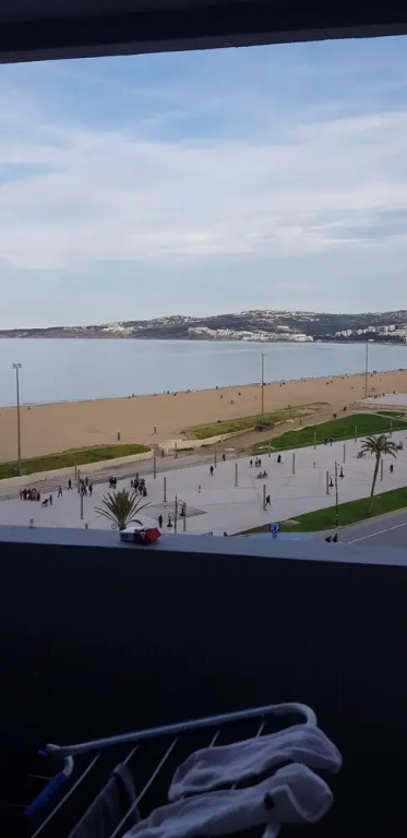 Apartment With 2 Bedrooms in Tanger, With Wonderful sea View, Shared Pool, Balcony Near the Beach