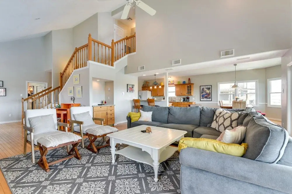 Waterfront Freeport Home: Deck & Private Boat Dock