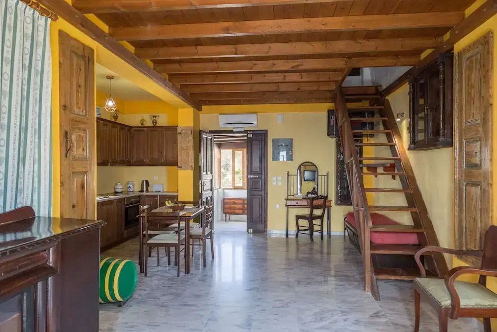 Traditional House in the Center of Santorini