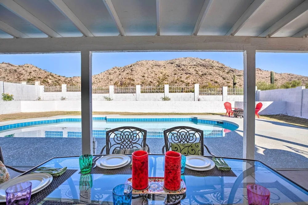 Heated Pool, Views, & Trail Access: Phoenix Escape
