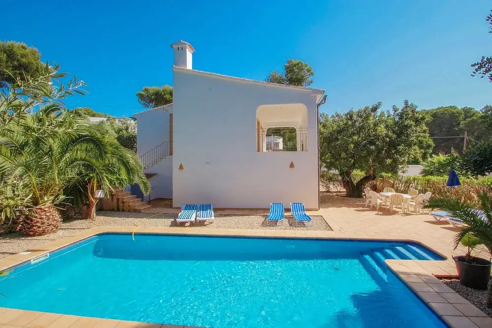 El Pinar - sea view villa with private pool in Moraira