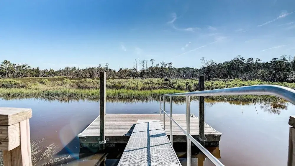 Delightful, Low Country Home With Dock On Debordieu Channel 4 Bedroom Home by Peace Vacations