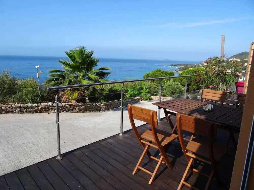 Studio in Ajaccio, with Wonderful Sea View, Furnished Terrace And Wifi - 500 M From the Beach