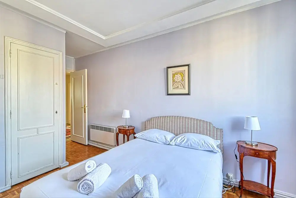 Amazing Sea View Apt w/ Balcony Near Palais