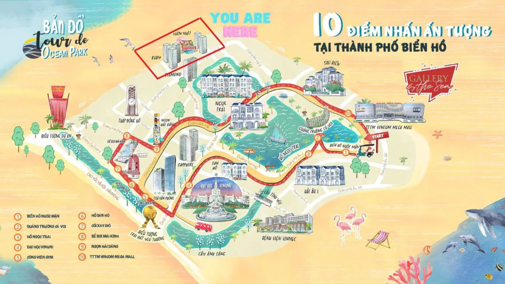 Apartment 1BR-FL24th-R105 Building-Vinhomes Ocean Park
