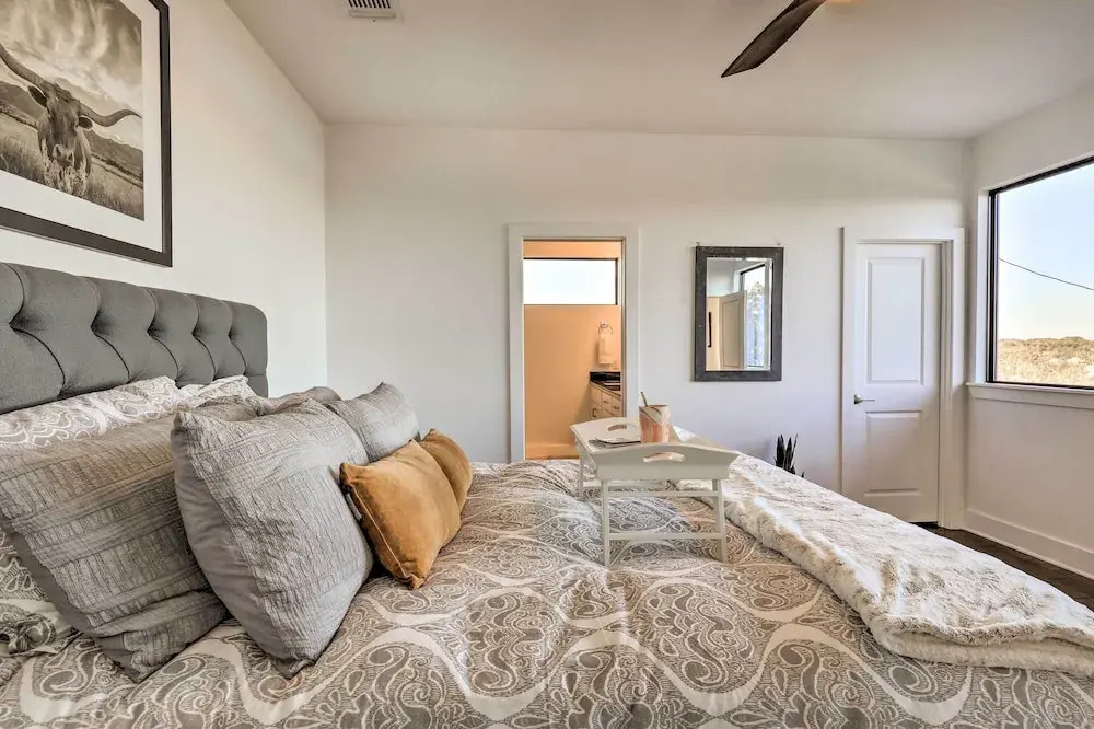Lake Granbury Views + Game Room! Modern Escape