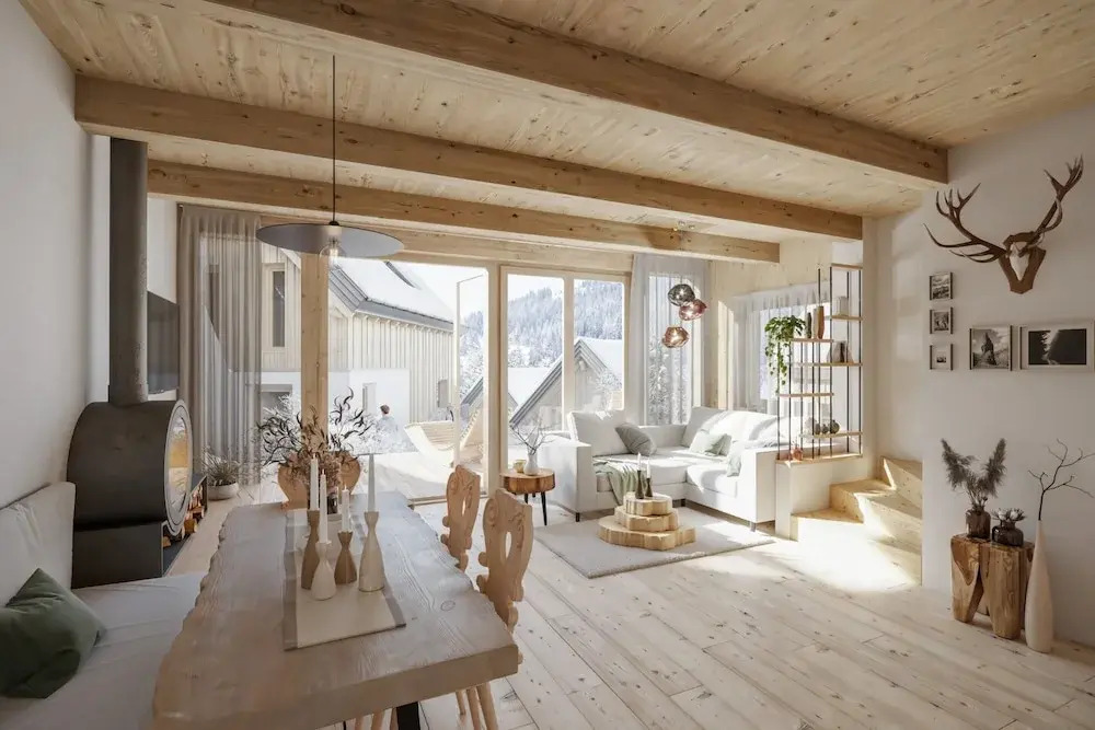 Romantic Alpine Chalet for Two