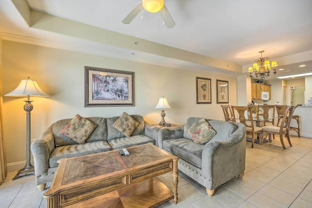 1 Mi to Disney: Condo w/ Water-view Balcony!