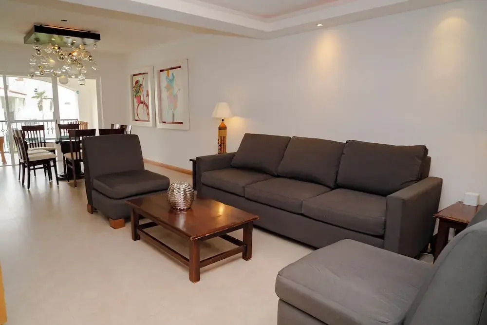 Oceanfront condo at voted best Cancun sandy beach