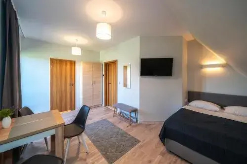 PRZY TERMACH apartamenty, pokoje - podgrzewany basen, hydromasaż i tylko 70m Termy