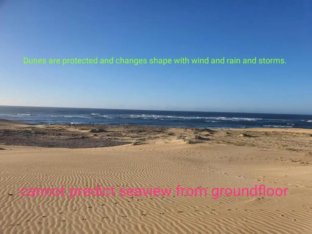 Beached House on Golden Sanddunes