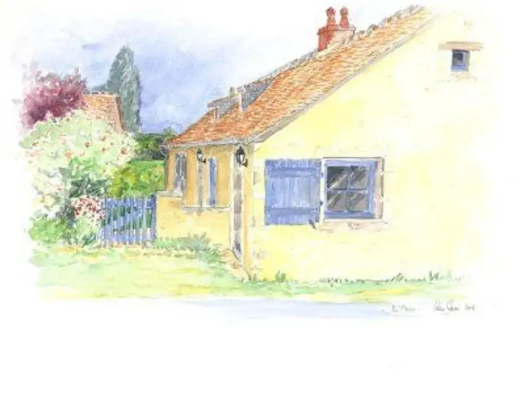 Charmante maison paysanne rénovée avec grand terrain, proche de la rivière et du village médiéval - FR-1-410-162