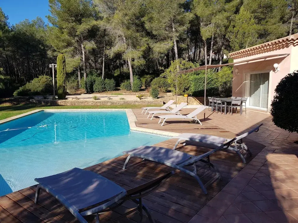 Villa Eléonore - plage à pied vue mer piscine sans vis-à-vis jardin 3600m² - Ted Home