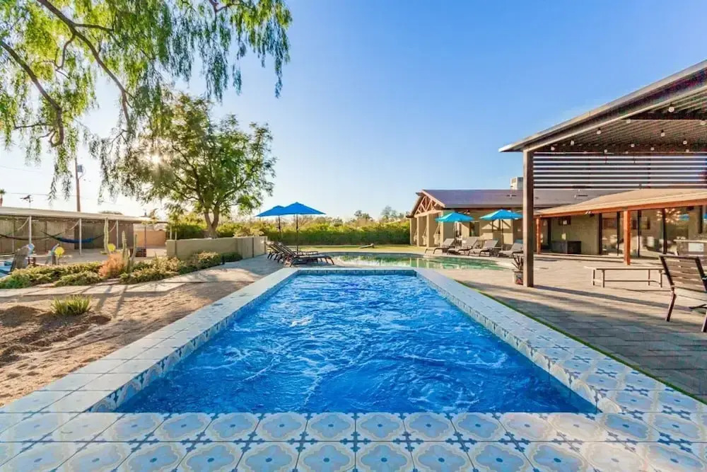Scottsdale s Largest Hot Tub Davenport Ranch Estate