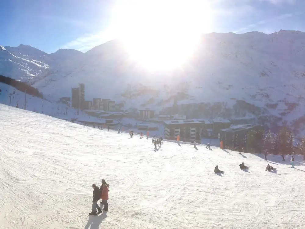 Studio Les Ménuires 3 Vallées - Ski aux Pieds