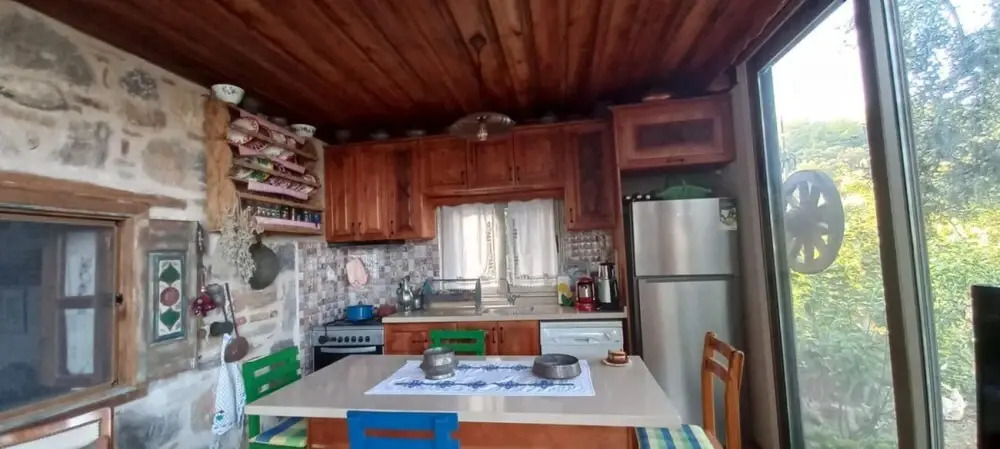 Secluded Home With Sea View and Backyard in Milas