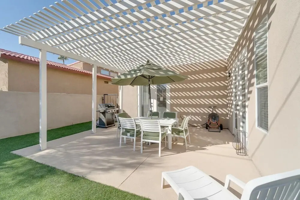 Pool with a View at La Quinta Cove by RedAwning