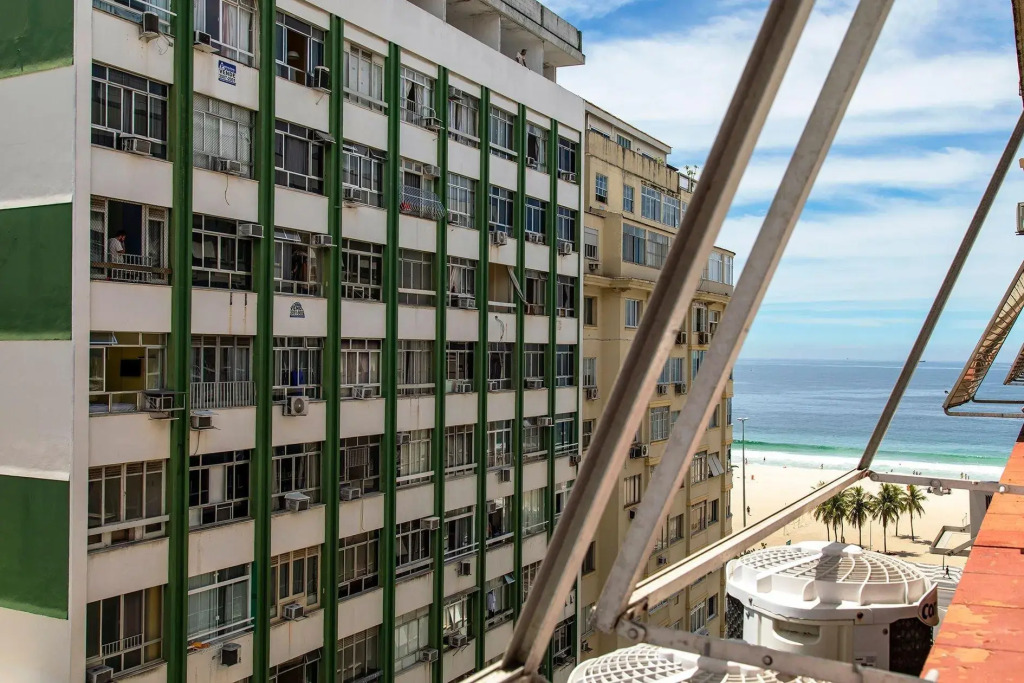 Belo 2 Quartos Para 6 Pessoas Na Quadra Da Praia