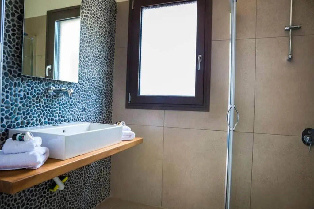 New Villa Blue with private pool at Trapezaki