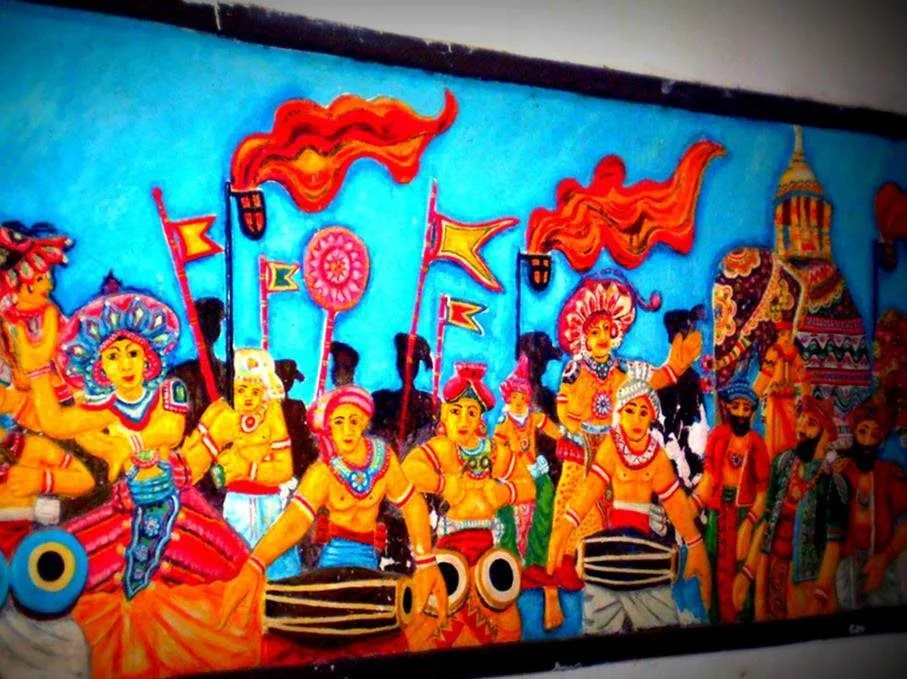 Weligama Ancient Mural