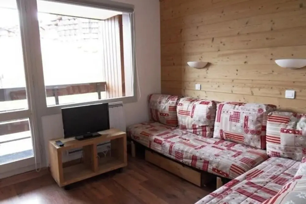 Belle Plagne Divisible Studio on Slopes for 4 People of 28 mÂ² Pds328